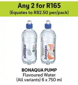 Makro Bonaqua Pump Flavoured Water offer