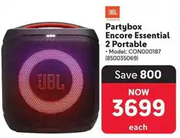 Makro JBL Partybox Encore Essential 2 Portable offer