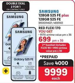 Makro Samsung 128GB S25 FE plus 128GB S25 FE offer