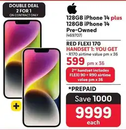 Makro iPhone 14 plus 128GB iPhone 14 128GB Pre-Owned offer