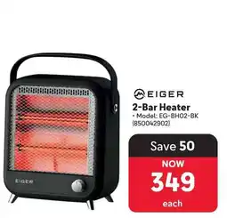 Makro EIGER 2-Bar Heater offer