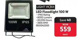 Makro LIGHT WORX LED Floodlight 100 W offer