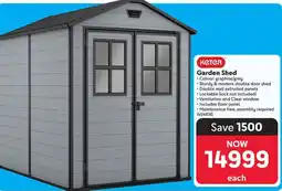 Makro KETER Garden Shed offer
