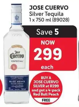 Makro Jose Cuervo Silver Tequila offer