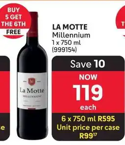 Makro La Motte Millennium offer