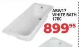 Easy Build Abw17 white bath offer