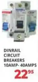 Easy Build Dinrail circuit breakers offer