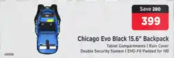 Mitabyte Port Chicago Evo Black 15.6" Backpack offer