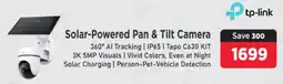 Mitabyte Tp-link Solar-Powered Pan & Tilt Camera offer