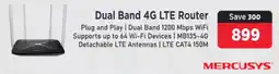 Mitabyte Mercusys Dual Band 4G LTE Router offer