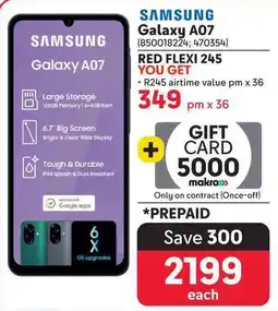 Makro Samsung Galaxy A07 offer