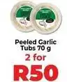 Food Lover's Market Peeled garlic tubs offer