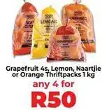 Food Lover's Market Grapefruit, lemon, naartjie or orange thriftpacks offer