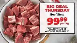 Food Lover's Market Beef stew offer