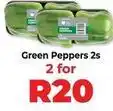 Food Lover's Market Green peppers offer
