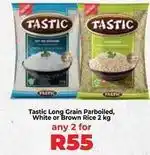 Food Lover's Market Tastic - long grain parboiled, white or brown rice offer