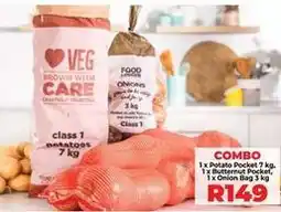 Food Lover's Market Potato and onion combo offer