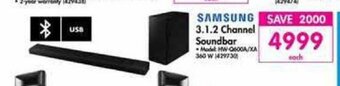 Makro Samsung - 3.1.2 Channel Soundbar offer