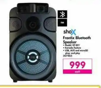 Makro ShoX Frantix Bluetooth Speaker offer