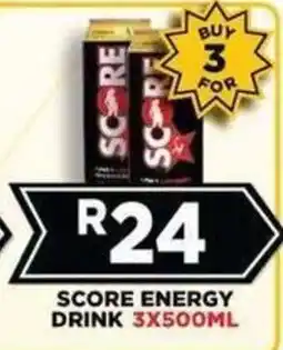 Goal Supermarket SCORE ENERGY DRINK offer