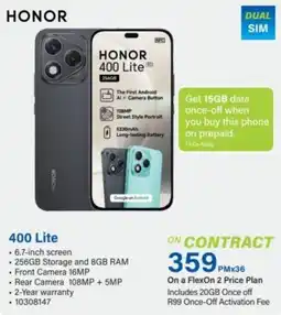 Incredible Connection HONOR 400 Lite offer