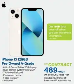 Incredible Connection iPhone 13 128GB offer