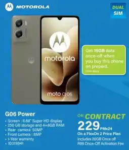 Incredible Connection motorola moto g06 offer