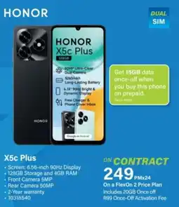 Incredible Connection HONOR X5c Plus offer