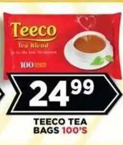 Goal Supermarket Teeco Tea Bags offer