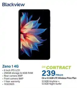 Incredible Connection Blackview Zeno 1 4G offer
