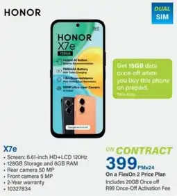 Incredible Connection HONOR X7e offer
