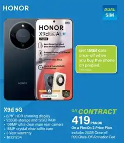 Incredible Connection HONOR X9d 5G offer