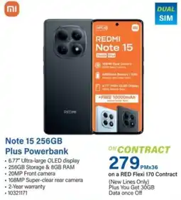 Incredible Connection REDMI Note 15 offer