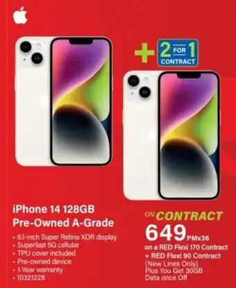 IPhone 14 128GB Pre-Owned A-Grade