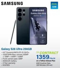 Incredible Connection SAMSUNG Galaxy S26 Ultra 256GB offer