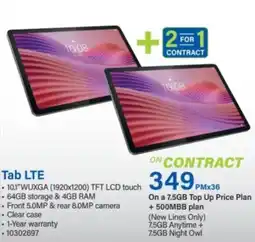Incredible Connection Tab LTE offer