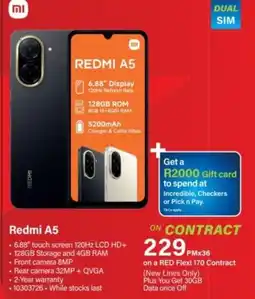 Incredible Connection Redmi A5 offer