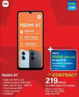 Incredible Connection Redmi A7 offer