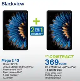 Incredible Connection Blackview Mega 2 4G offer