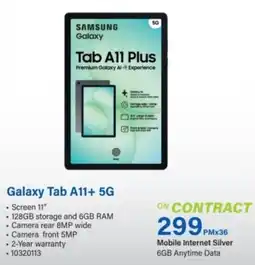 Incredible Connection Samsung Galaxy Tab A11+ 5G offer