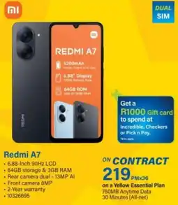 Incredible Connection Redmi A7 offer