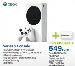 Incredible Connection XBOX Series S Console offer