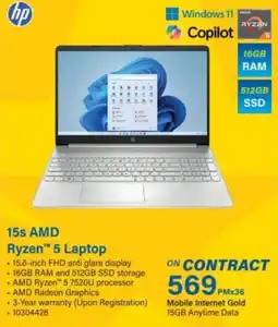 Incredible Connection 15s AMD Ryzen 5 Laptop offer