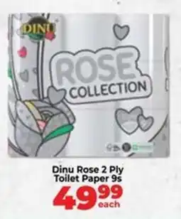 Food Lover's Market Dinu Rose 2 Ply Toilet Paper offer