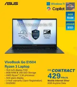 Incredible Connection ASUS VivoBook Go E1504 offer