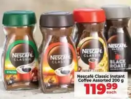 Food Lover's Market Nescafe Classic Instant Coffee Assorted offer