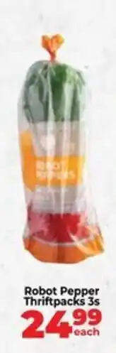 Food Lover's Market Robot Pepper Thriftpacks offer