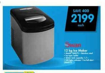Makro Swan - 12kg Ice Maker offer