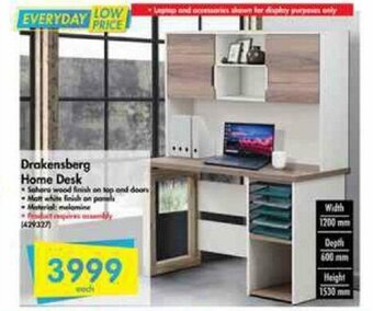 Makro Drakensberg Home Desk offer
