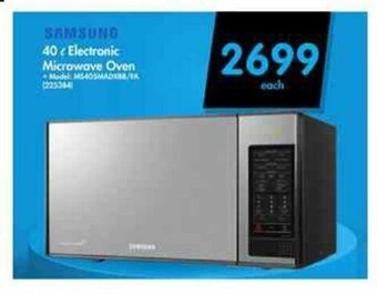 Makro Samsung - 40L Electronic Microwave Oven offer